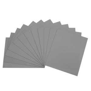 uxcell EVA�t�H�[���V�[�g �H�|�iDIY�v���W�F�N�g�p 27.5 x 21.5 cm ����1.7 mm �_�[�N�O���[ 12��