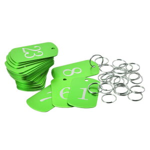 uxcell L[^O 1 - 25ԍ^O ID^O Ot A~^ 50x30mm  p `uN 25