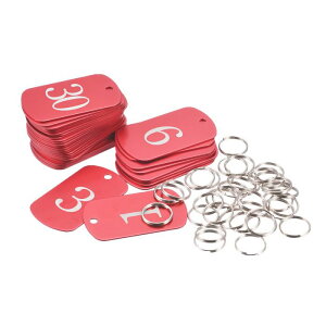 uxcell L[^O 1 - 35ԍ^O ID^O Ot A~^ 50x30mm bh p `uN 35