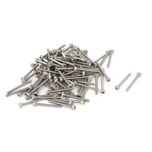 uxcell �Z�p���t���{���g 0.4mm�s�b�` M2x 20mm 1.5mm�� 100��