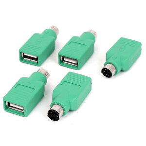 uxcell USBA_v^[ ϊRlN^ u[p\R ANZT[ PS/2 PS/2-USB