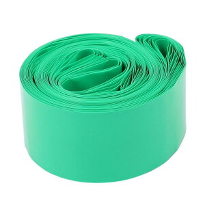 uxcell PVC�M���k�`���[�u ���b�v 18650�d���p�i �t���b�g��30mm ����12 M �O���[��