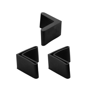 uxcell L�`�t�b�g�J�o�[ ���p �A���O���A�C�A�����b�O �L���b�v �v���e�N�^�[ �� 30mm x 30mm 3����