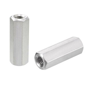 uxcell �Z�p�J�b�v�����O�i�b�g M6 x 1.0-�s�b�` 30 mm���� 304�X�e�����X�|���[�g���@ 5����