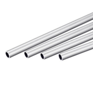 uxcell 6063�A���~�ۊ� 16 mm�O�a 12 mm���a 300 mm���� �p�C�v�`���[�u 4��