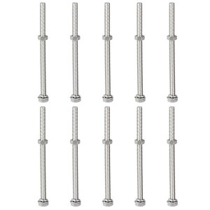 uxcell Zp˂{g ibg tbg bNbV[Lbg M8 x 130mm 304XeX| S˂ Zp{g 10Zbg