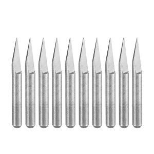 uxcell ؍ޒrbg CNC[^[c[ d\bh AN PVC MDF PCB ؒp 30x 0.3 mm`bv 3.175 mmVN 10