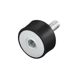 uxcell �h�U���u �V���b�N�A�u�\�[�o�[ M8�I�X���X���o�[�}�E���g D30 mm x 15 mm �u���b�N
