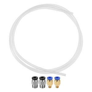 uxcell PTFE`[uz[X 1.75mmtBg 3Dv^[p 1 M CPC4-M6 / M10tBbeBOt gXyAg