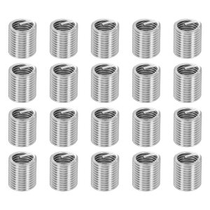 uxcell ���C���[�X���b�h�C���C���T�[�g M12 x 1.75 x 2D (24mm) ���g���b�N 304H�X�e�����X�|���w���J���R�C�����C���[�X�N�����[�p�X���b�h�X���[�u�V�[�X �����ԏC���p 50����