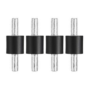 uxcell o[}Eg  S M4 x 10mm 10 x 10mm hUS ubN Vo[g[ 4