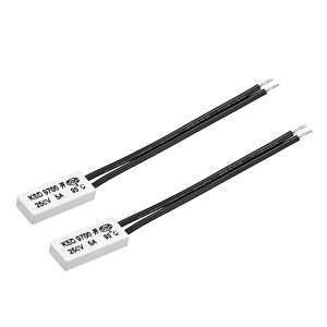 uxcell KSD9700�T�[���X�^�b�g ���x�R���g���[���[ �X�C�b�` ���^���� ���x95�� ����ɊJ��N.O 5A 2��