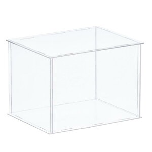 uxcell ANfBXvCP[X ̌`NA{bNX ubNx[X̃XNGAL[u [{bNX hoL[uNCubN 30x25x25cm