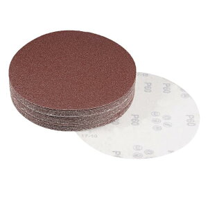 uxcell �T���f�B���O�f�B�X�N ���₷�� �T���h�y�[�p�[ �O�a180mm 60�O���b�g 30����