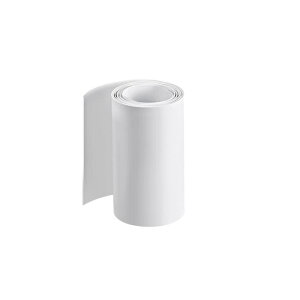 uxcell PVC�M���k�`���[�u 70mm�t���b�g�� 5 M ���b�v �O��18650�p �z���C�g