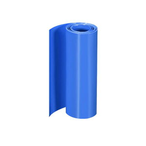 uxcell PVC�M���k�`���[�u �d�C�≏�`���[�u ���k�z�[�X 150mm �t���b�g�����b�v �f���A�����C���[18650�p 2 M �u���[