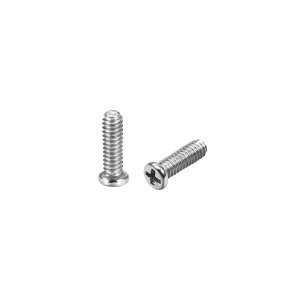 uxcell �l�W�t�@�X�i�[ ���b�v�g�b�vPC TV�t�@���I�[�f�B�I�X�C�b�`�p �l�W�����a2.8 mm M2x6 mm �V���o�[�g�[�� 50����
