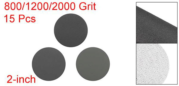 楽天市場】uxcell 研磨サンドペーパー フックとループ研磨ディスク サンダーツール 800/1200/2000グリット 炭化ケイ素 5 cm直径 湿式/乾式研磨 15個入り : uxcell japan 楽天市場】uxcell 研磨サンドペーパー フックとループ研磨ディスク サンダーツール 800/1200/2000グリット 炭化ケイ素 5 cm直径 湿式/乾式研磨 15個入り : uxcell japan
