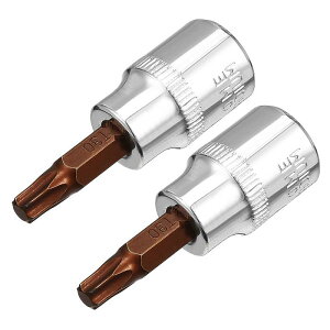 uxcell gNXrbg\Pbg S2X`[rbg CR-V\Pbg Ƃ̂ 9.5 mmhCu x T30 50 mm 2