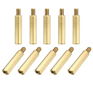 uxcell PCB}U[{[hXy[T[X^hIt ^イ Zp M4x25 mm+6 mmIX-X FPVh[NbhRv^[p Rs[^[p Hp 10