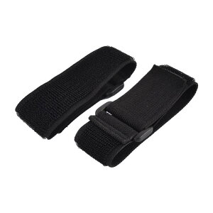 uxcell �z�����[ �t�b�N���[�v�^�C �X�g���b�v ���O �X�|�[�c �i�C���� �L�k���� �o�b�N�p�b�N �u���b�N 3.8 x 30cm 2����