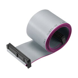 uxcell IDC Wire Flat Ribbon Cable FC/FC Connector A-type 34 Pins 2.54mm Pitch 1m Length Gray