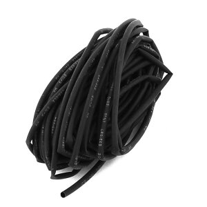 uxcell �M���k�`���[�u 5M �u���b�N �|���I���t�B�� 2�F1 1mm VW-1�p 25�ێ��x