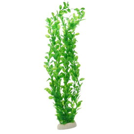 uxcell 人工水草 水槽の装飾 ジャルダンプラスチック植物 長さ50.8cm グリーン セラミック