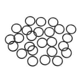 uxcell ニトリルゴムOリング メトリック シーリングガスケット 外径23 mm 内径18 mm 幅2.5 mm 25パック