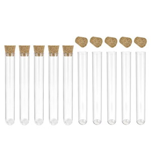 uxcell  PS vX`bN RNXgbp[t Ehx[X 12x75 mm Xg[WRei ȊwTvfBXvCp 10