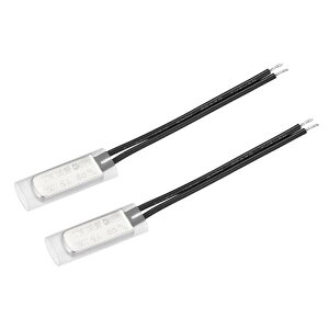 uxcell KSD9700�T�[���X�^�b�g �o�C���^�� ���x����X�C�b�` �R���g���[���X�C�b�` ���^���� 65�� N.O 5A 2��