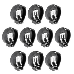 uxcell CR2430�Z���d�r�z���_�[ 2�^�[�~�i�� ���a24mm �o�b�e���[���[�{�b�N�X 10����