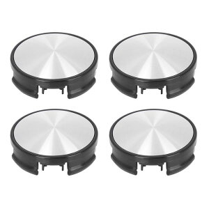 uxcell Ԃ̃zC[Z^[LbvnuJo[ 62 mm 4O jo[T LbvveN^[ ubN 4