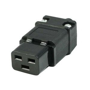 uxcell AC 250V 16A C19 Fe�I�X �\�P�b�g�d�� Cd �R�l�N�^�u���b�N