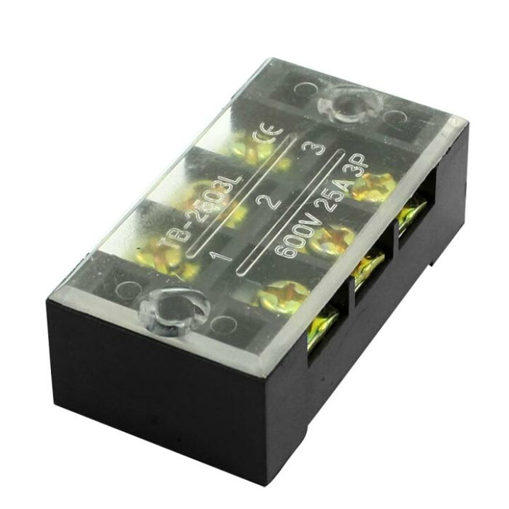 楽天市場】uxcell バ リア端子台 600V 25A 3ポジション 2列 バ リアブロックネジターミナルストリップ 55 mm : uxcell japan 楽天市場】uxcell バ リア端子台 600V 25A 3ポジション 2列 バ リアブロックネジターミナルストリップ 55 mm : uxcell japan