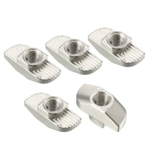 uxcell Sliding T Slot Nuts, M5 Thread for 4040 Series Aluminum Extrusion Profile 10pcs