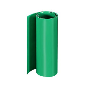 uxcell PVC�M���k�`���[�u 160mm�t���b�g�� 1 M ���b�v �f���A�����C���[18650�p �O���[��