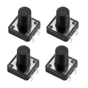 uxcell {^XCb` ^NgXCb` 12x12x13.0mm DC12V 50mA 4s 13