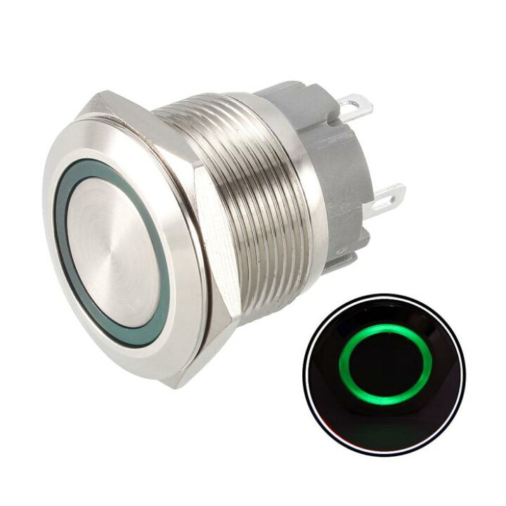楽天市場】uxcell 押しボタンスイッチ 22mm取り付け径 1NO 24V 金属 モメンタリー グリーンLEDライト : uxcell japan 楽天市場】uxcell 押しボタンスイッチ 22mm取り付け径 1NO 24V 金属 モメンタリー グリーンLEDライト : uxcell japan