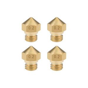 uxcell 3Dv^[mYwbh 0.2mm M7lW̌ ^J M K10 1.75mm GNXg[_[ vgp 4