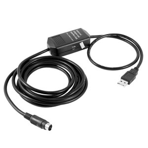 uxcell PLC�v���O���~���O�P�[�u�� �O�HSC-09MELSEC FX USB-RS422 USB-8�s���~�j�f�B��
