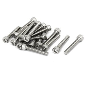 uxcell Zp{g Zpt{g 304XeX M6 x 35mm DIN912 Vo[g[ 18 d[^[ 3Dv^[pt@GWp