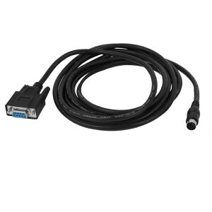 uxcell �ϊ��P�[�u�� 8�s�� �I�X-���X DB9 RS232 PLC�v���O���~���O �A�_�v�^ �P�[�u��10FT