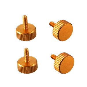 uxcell ܂݃lW A~jEE[bgwbh S[hg[ M2.6x8mm Rs[^ PCP[X 4