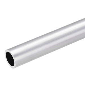 uxcell 6063�A���~�j�E��?�ۊ�?26mm�O�a?20mm���a?300mm����?�V�[�����X�X�g���[�g�`���[�u