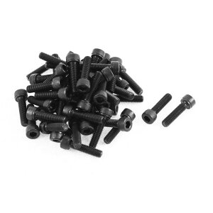 uxcell �Z�p���t���{���g �t�@�X�i�[ ���l�W M5 x 20mm �����| �u���b�N 50����