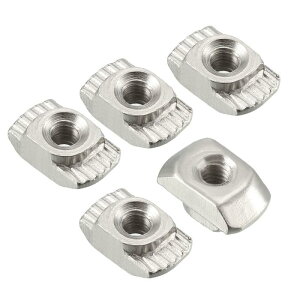 uxcell Sliding T Slot Nuts, M3 Thread for 2020 Series Aluminum Extrusion Profile, 50pcs