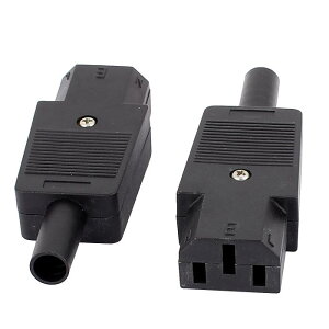 uxcell IEC 320 C13 vX`bN FeIXdA_v^[ Ĕz\ RlN^ AC 250V 10A 2