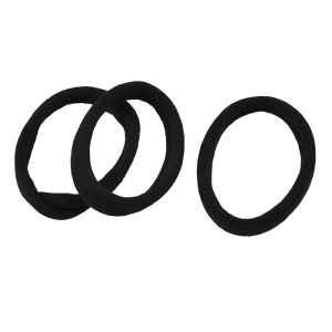 uxcell �w�A�S�� �����O�S�� �փS�� �ւ����S�� ������ �|�j�[�e�[�� �e�� ���� �u���b�N 3�Z�b�g