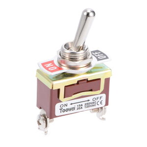 uxcell bJ[gOXCb`15A 250V 20A 125V 2P I/ItXCb` DCgOXCb`bJ[ 1